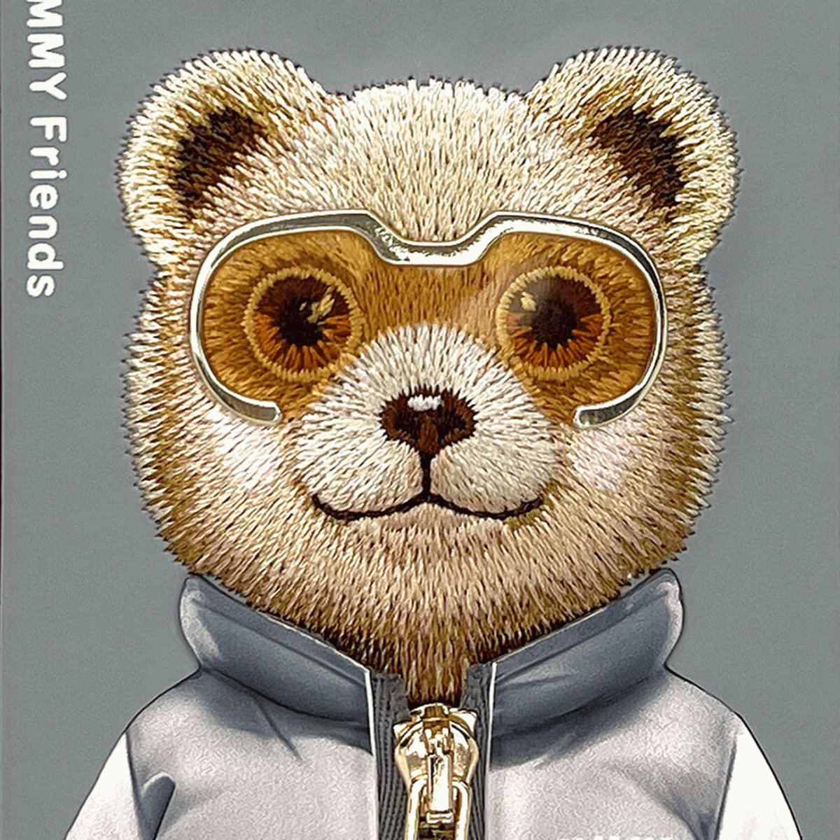 کاور نیمی آیفون خرسی قاب خرسی نیمی